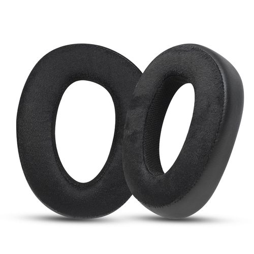 Jomwag Suede Replacement Earpads for EPOS EPOS H3/H3PRO Hybrid, Suede Ear Pads Cushions with High-Density Noise Isolation Foam, Keep Warm (Black)
