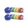 Marble Retainer Cases with Labels Assorted Colors - (Pack of 12)