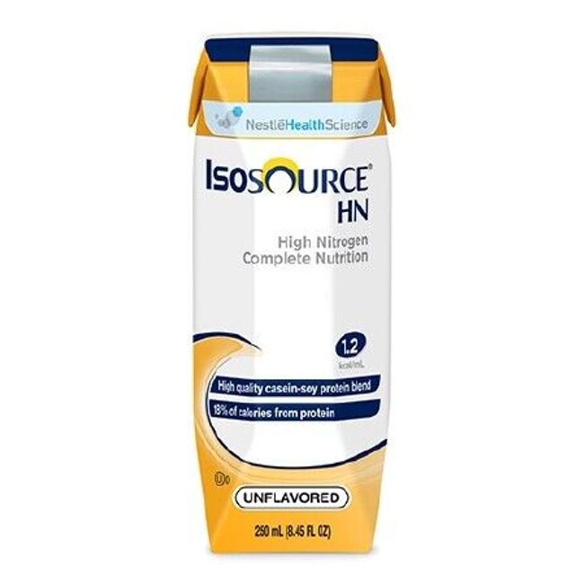 Isosource HN Nutritionally Complete Formula, 1.2 Cal, 250 ml, CS/24  2 PACK