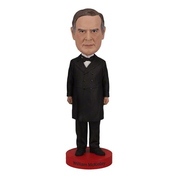 Royal Bobbles William Mckinley Collectible Bobblehead Statue
