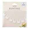 Ginger Ray Pink & White Easter Bunny Bunting - 2 meters
