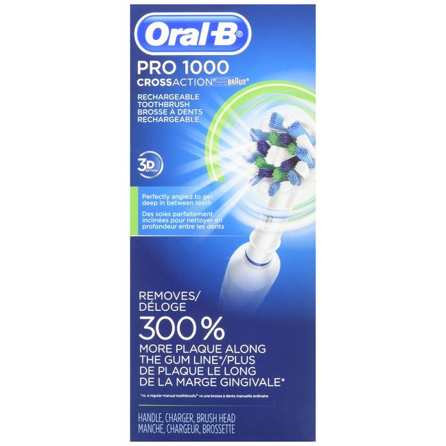 Oral B Pro 1000 Power Rechargeable Toothbrush