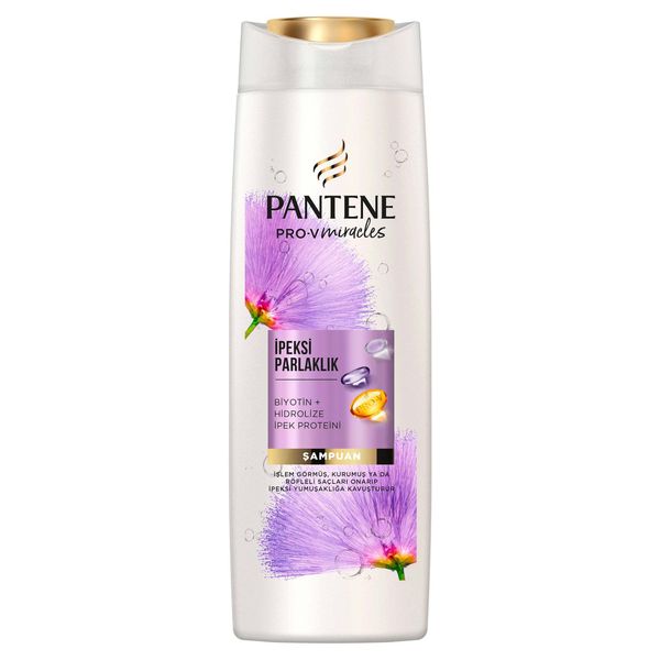 Pantene Şampuan İpeksi Parlaklık, 400 ml