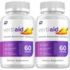 (2 Pack) Vertiaid Supplement Capsules – Verti Aid All Natural Memory Focus Pills