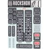 RockShox Decal Kit, 35mm, Gray Color Matching Kit