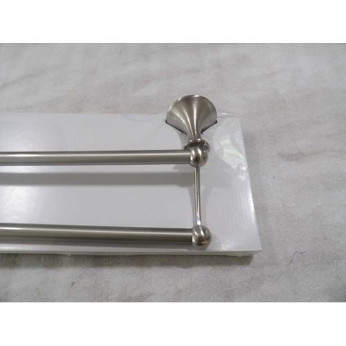 Moen DN7722BN Lounge 24" Double Towel Bar Brushed Nickel