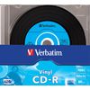 Verbatim 43426 52x Vinyl CD-R - Slim Case 10 Pack