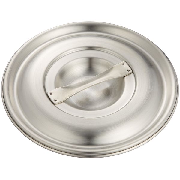 Endoshoji ANB3202 Commercial Torino Pot Lid, 7.1 inches (18 cm), 18-8 Stainless Steel, Made in Japan