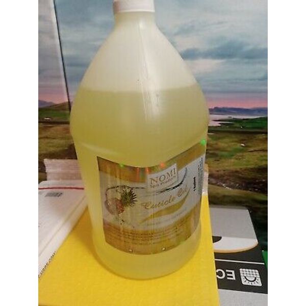 Cuticle Oil - Pineapple Yellow - 1 Gallon - With Aloe Vera & Vitamin E (BB)