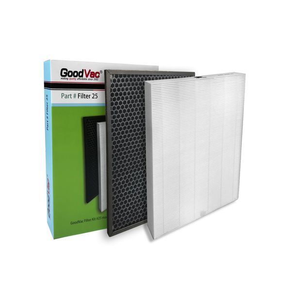 GoodVac HEPA Filter Kit Compatible with Winix HR900 (Filter T)