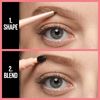 Maybelline Total Temptation Eyebrow Definer Pencil, Medium Brown, 1 Count