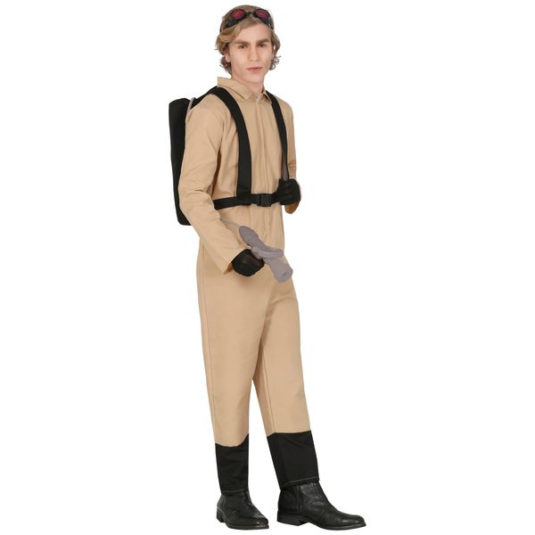 FIESTAS GUIRCA Ghost Hunter costume for men