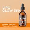 Lipo Glow 360 Drops Max Strength Formula, Weight Management Supplement (5 Pack)