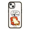 CASETiFY MagSafe Impact Case for iPhone 13 - Melting duck - Clear Black