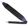 Big Teeth Golf Bag Shoulder Strap Single Padded Adjustable Universal Replacement with 2 Stainless Metal Hooks Black&blue