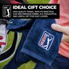 PGA TOUR Golf Towel, Blue, 6 x 21 inch
