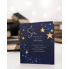 UK Greetings Son Passing Exams Card With Envelope - Dark Blue Design