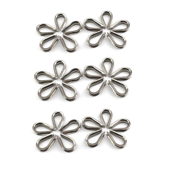 30 pcs M4 304 Stainless Steel Thimble for Wire Rope Cable Wire Ring-shaped Thimble