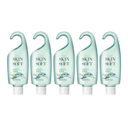 Avon Skin So Soft Original Shower Gel - 5 Pack
