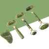 fuvooi Jade Roller Gua Sha Set,Jade Roller Facial Roller,Face Roller Massager, Face Massager Roller, Skin Care Tools (5 in 1)