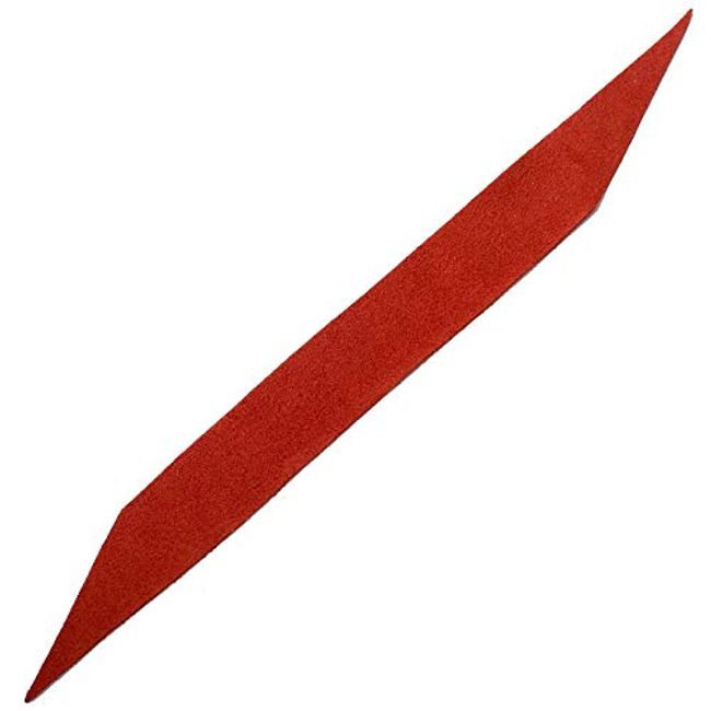 F-039 Yamamatsu Bow Accessories Hand Grip Leather Solid Color (Red)