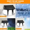 EverBrite 128 LED Solar Outdoor Lights 7000K Solar Motion Sensor IP65 Wall Light