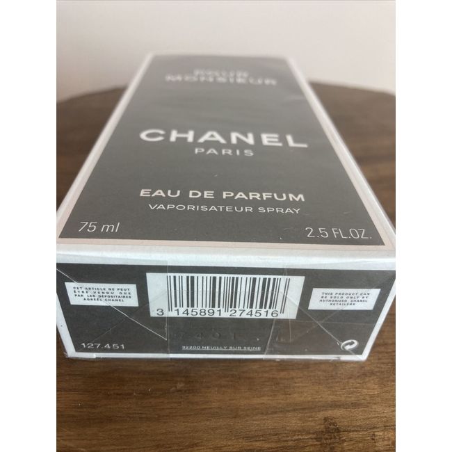 Chanel monsieur online parfum