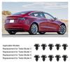 Push Type Retainers Clip, Push Rivets Car Clips High Temperature Resistant 10PCS for Tesla Model 3 Y