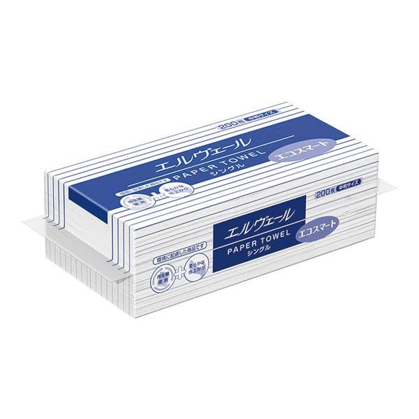 Murano Elvere Paper Towel EcoSmart Single Medium Size Case Unit