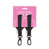 Pink Lining Stroller Strap - Black