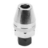 3/8in Drive Stud Extractor Tool, Steel Alloy Universal Broken Bolt Remover Stud Extractor for 1/4in-1/2in Rounded Studs
