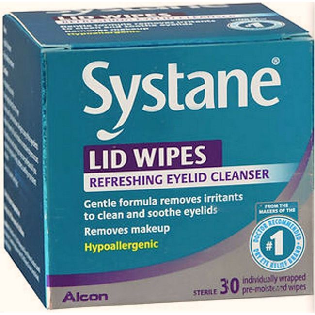 SYSTANE Lid Cloths Eyelid Cleansing 30 Ct ^