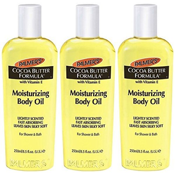 Palmer's Cocoa Butter Formula Moisturising Body Oil with Vitamin E -- 250ml (Pack of 3), Pack of 3