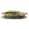 Wolf Belt Buckle - 3D Howling Wolf - 24ct Gold Plate - Authentic Dragon Designs