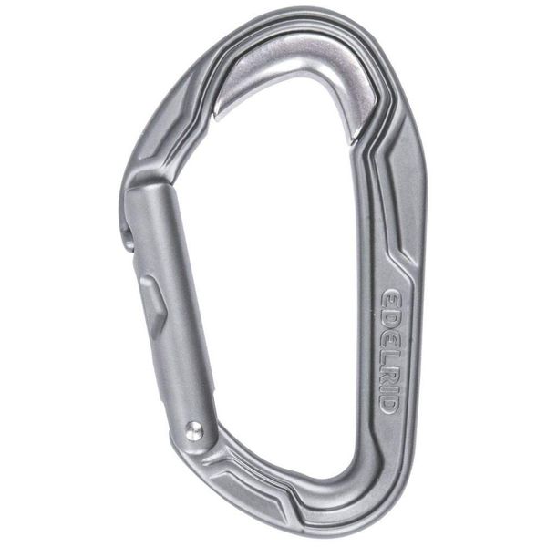 EDELRID Bulletproof Non-Locking Carabiner - Slate Straight Gate