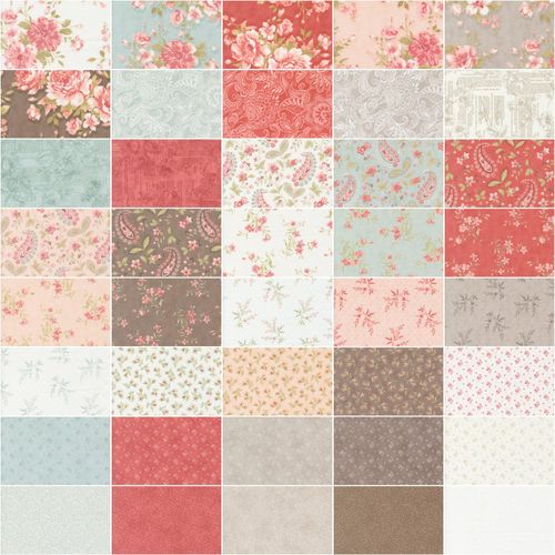3 Sisters Muse Jelly Roll 40 2.5-inch Strips Moda Fabrics 44390JR