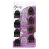 Goody #82809 Half Claw Clips Small 12 Count (Pack of 6)