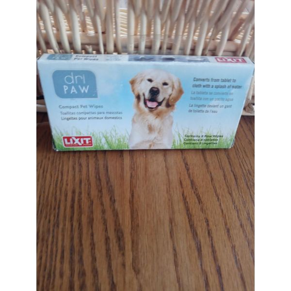 Dri Paw Compact Pet Wipes Lixit