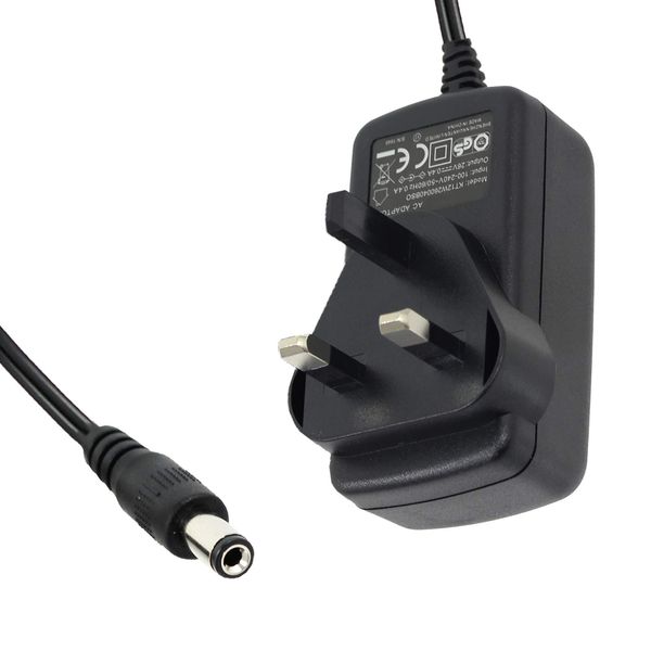 SPARES2GO Charger Cable 22.2v UK Plug for Hoover FD22 Freedom 001 Vacuum Cleaner