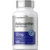Astaxanthin 12mg Softgels | 120 Count | Triple Strength | by Horbaach