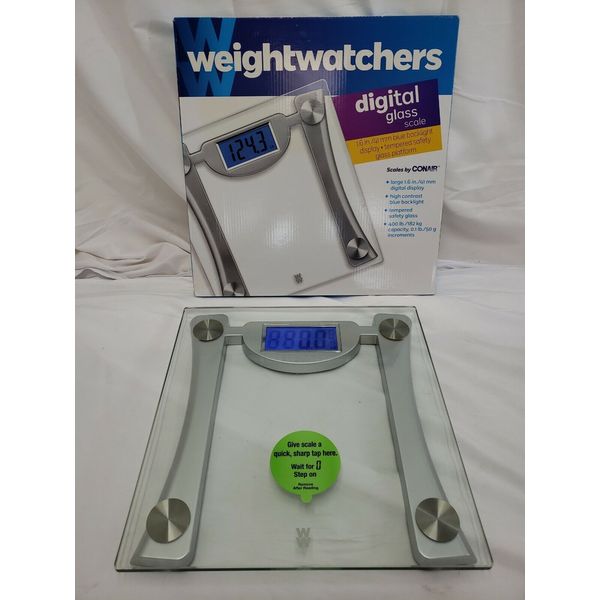 Weight Watchers Digital Glass Scale - By CONAIR - item 887053