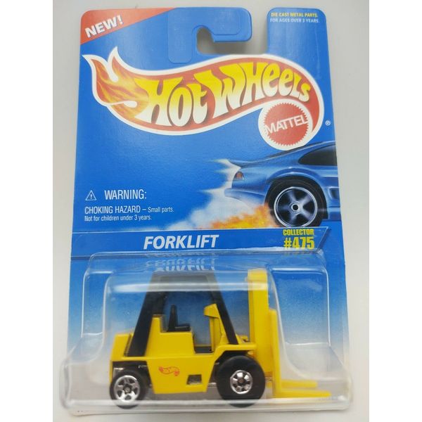 Hot Wheels Forklift Collector #475 Yellow