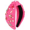 Semato Hot Pink Knotted Headband
