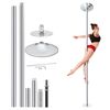 45mm Spinning & Static Removable Height Adjustable Dancing Pole Fitness Studio