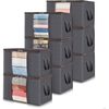 Lifewit 8-Pack Clothes Storage Bag, Storage Bins for Clothes, Blankets,
