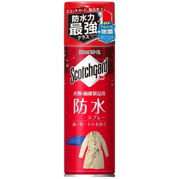 3M Scotchgard SG-P345iS Waterproof Spray, Water Repellent, For Clothes and Textile, 11.6 fl oz (345 ml)