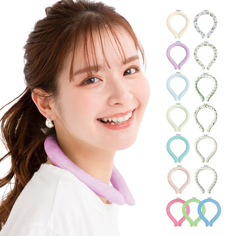 Kaitou PVC Long Lasting Refreshing Ring, Ice Neck Ring, Cool Feeling ...