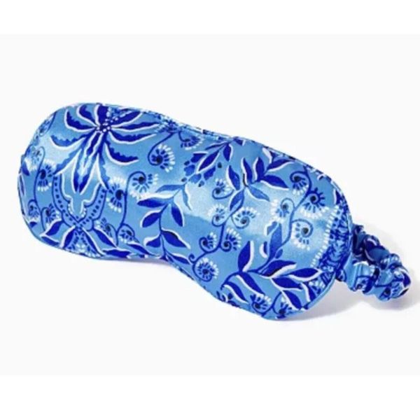 NWT LILLY PULITZER ABACO BLUE EYE MASK 014324