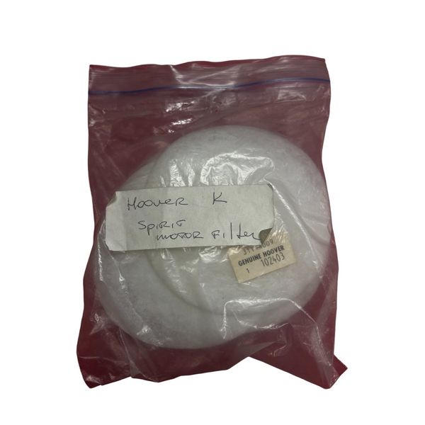 Spirit Hoover Vacuum Cleaner Filter # 31114009