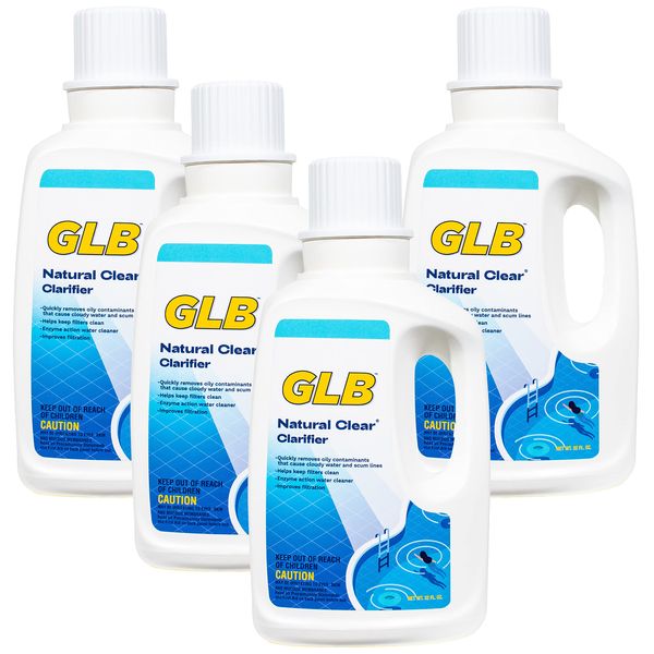 GLB Natural Clear Water Cleaner (1 qt) (4 Pack)